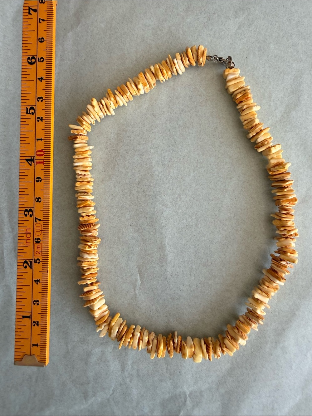 Butterscotch Amber vintage necklace handmade in Poland in 1960